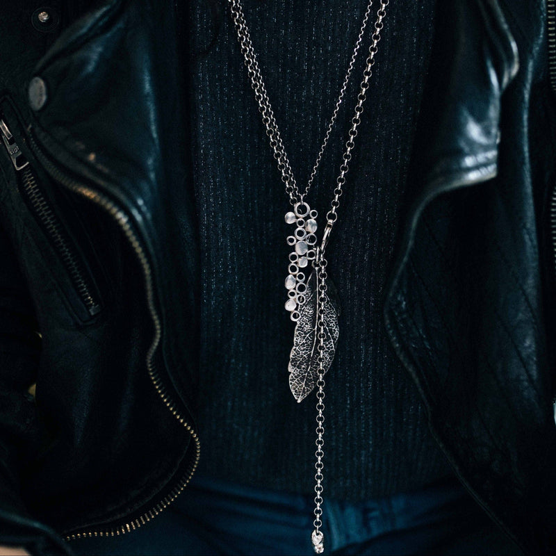 collier "feuille de sauge"