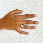 Bague originale, réalisée en argent ou en bronze massif - Isabelle Salvador Jewelry - Bijoux contemporains