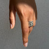 Bague anneau en argent massif (925) de la collection "Galets" Isabelle Salvador, bijou de créateur homme et femme