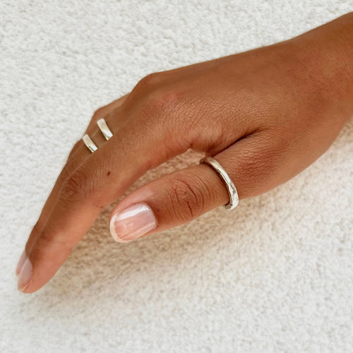 bague "anneau brut"