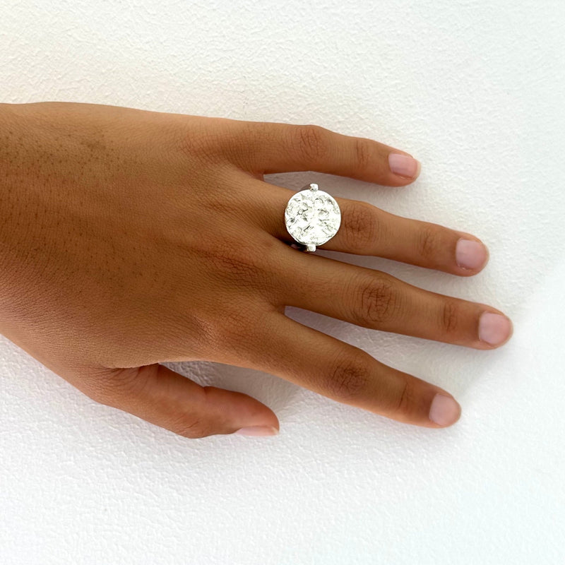 Bague "médaille" Isabelle Salvador