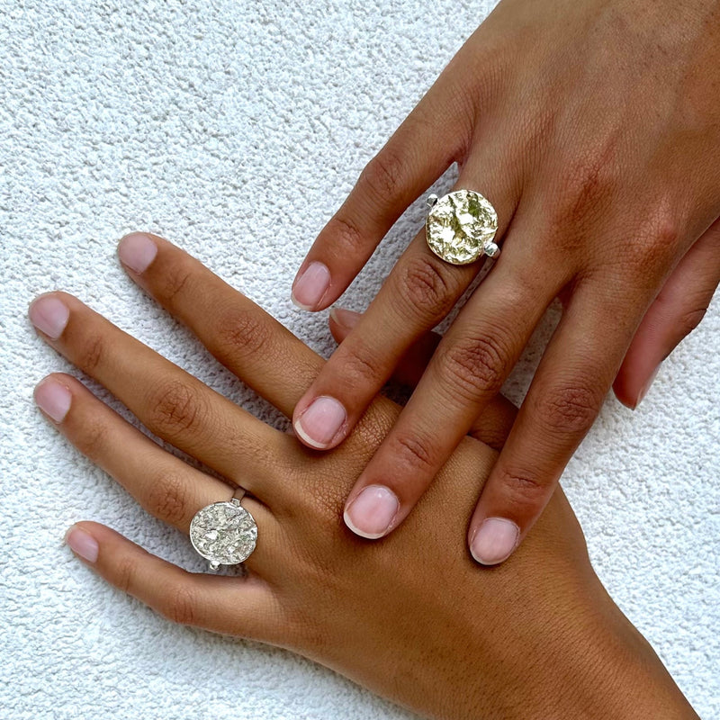 Bague "médaille" Isabelle Salvador