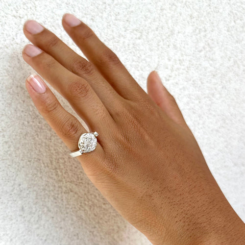 Bague "médaille" Isabelle Salvador