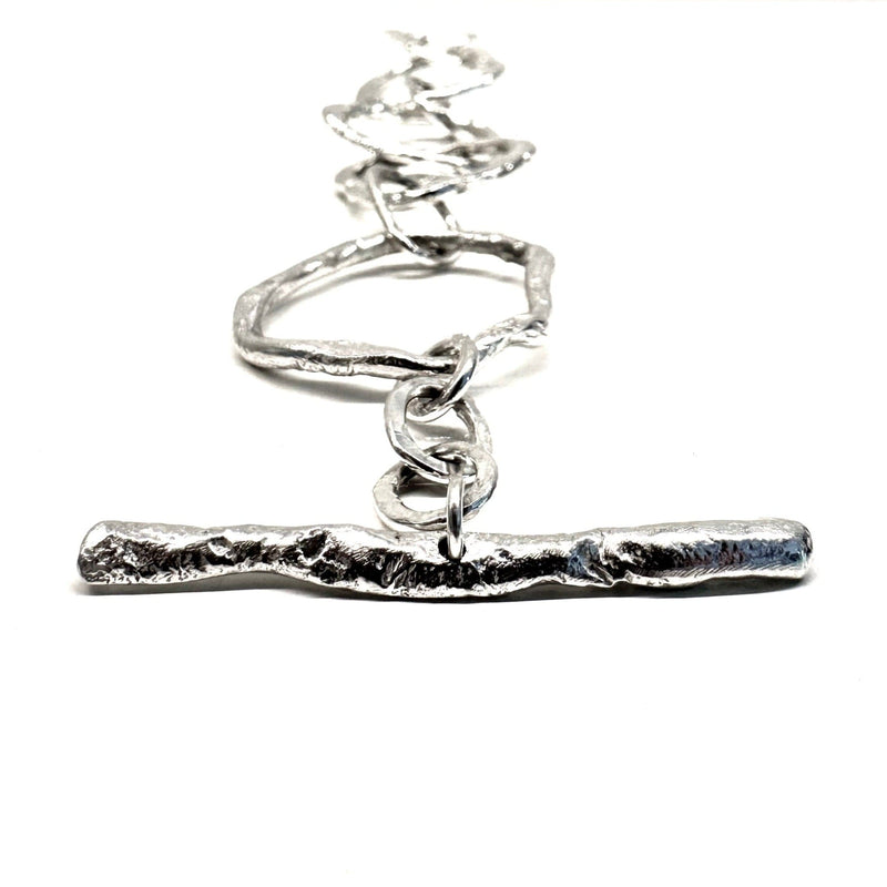 Bracelet BRUT en argent massif - Isabelle Salvador Jewelry - Bijoux contemporains