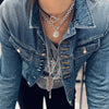 collier "feuille de sauge"