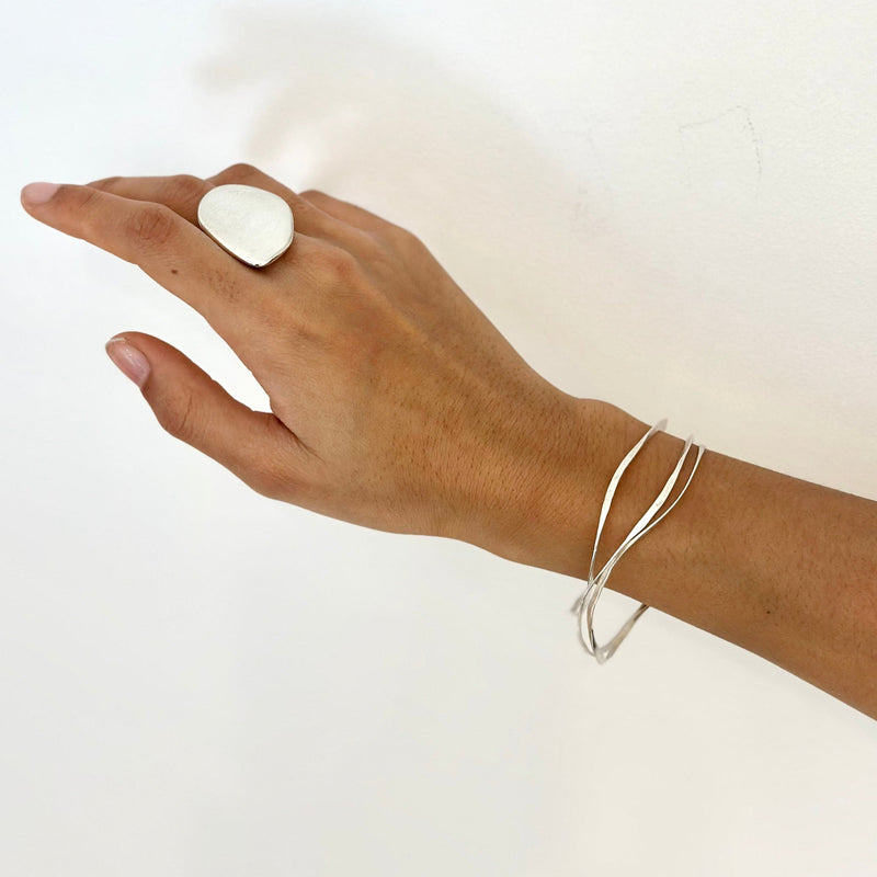 trio de bracelets "ronds dans l'eau"