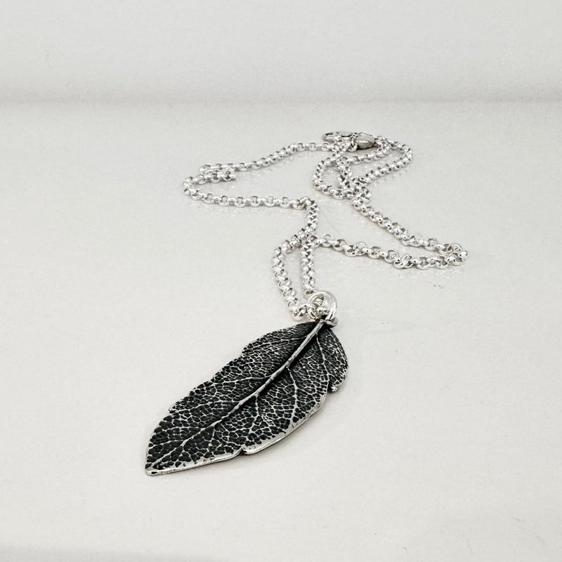 collier "feuille de sauge"