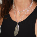 collier "feuille de sauge"