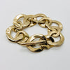 Bracelet original à grosses mailles massives, réalisé en argent ou en bronze massif - Isabelle Salvador Jewelry - Bijoux createur