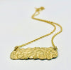 Collier ras de cou original et élégant, réalisée en laiton massif - Isabelle Salvador Jewelry - Bijoux createur