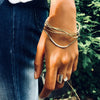 Bracelets femme originaux , réalisés en laiton brossé , pièces uniques - Isabelle Salvador Jewelry - Créatrice de bijoux