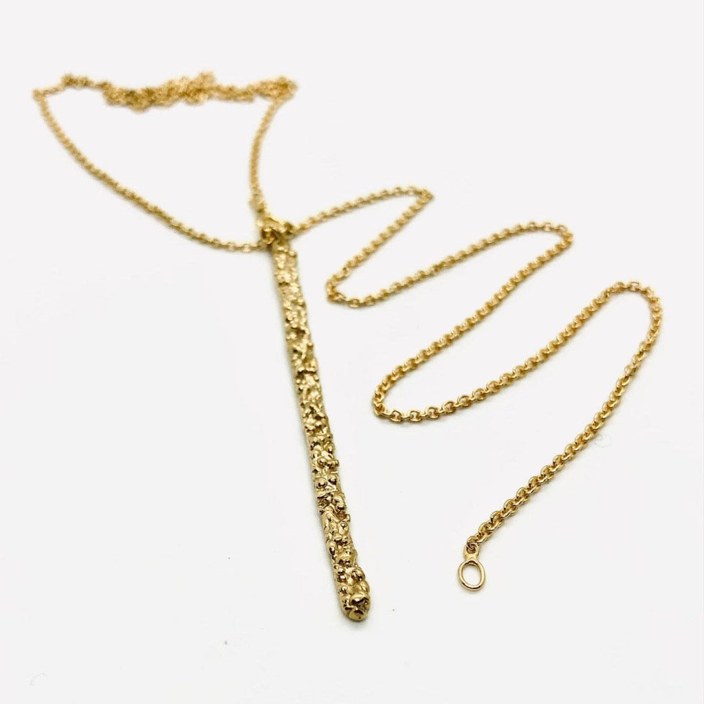 Pendentif modulable femme plaqué or 18Kt de la collection "caviar" Isabelle Salvador, bijoux de créateur