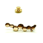 Petite broche bijou pratique avec son attache "pins" - Isabelle Salvador Jewelry