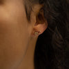 Boucles d'oreilles fantaisie luxe de la collection "Galets" Isabelle Salvador Bijoux de créateur