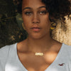 Collier ras de cou original et élégant, réalisée en laiton massif - Isabelle Salvador Jewelry - Bijoux createur